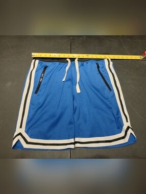 American Eagle Outfitters - Basketball Shorts - Blue - Men's Medium